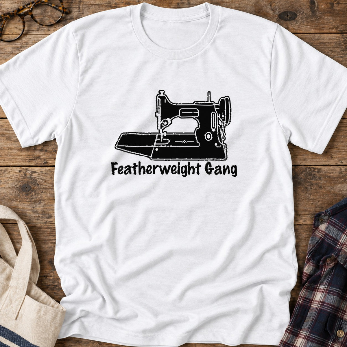 Featherweight Gang T-Shirt in White