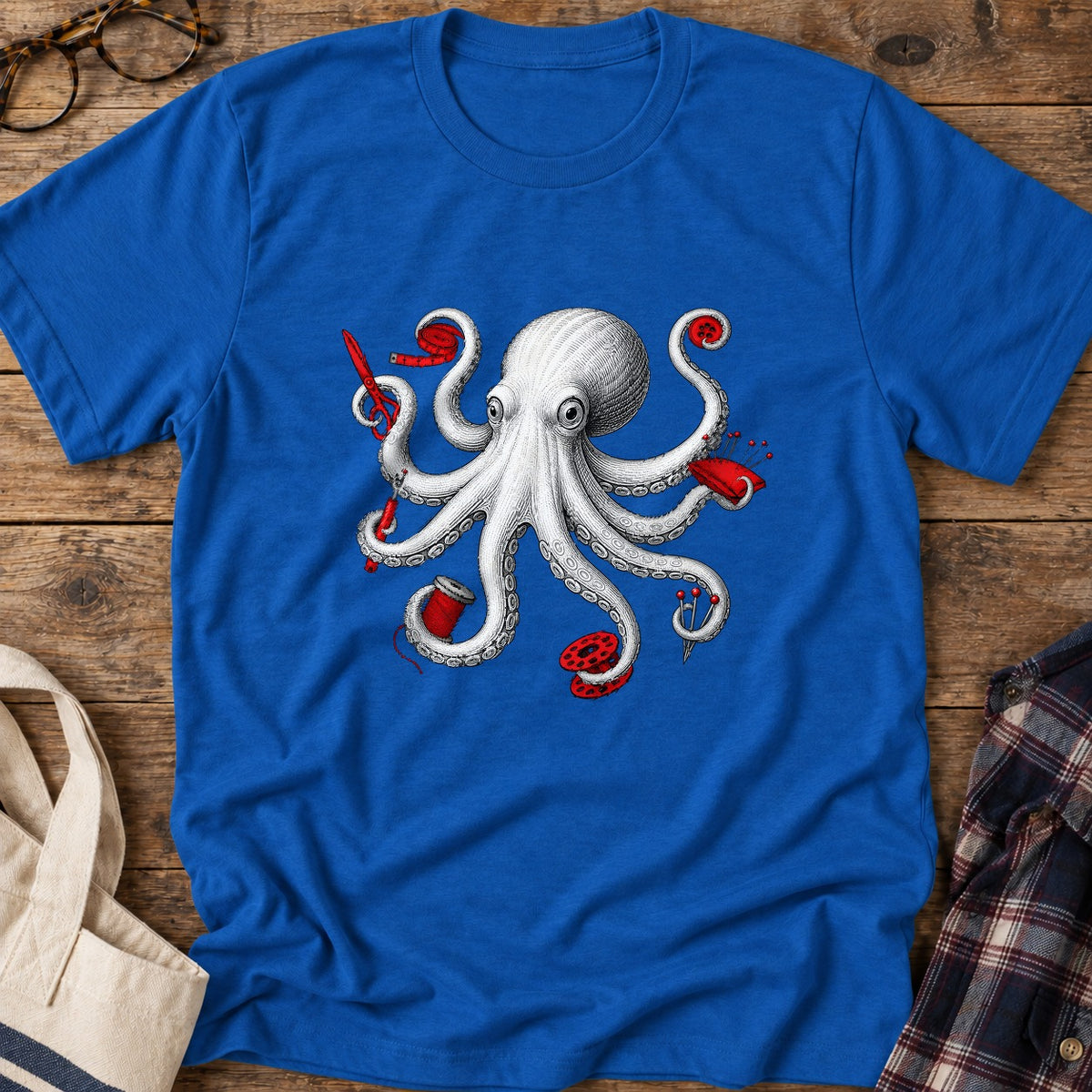 Thread Kraken T-Shirt in Royal